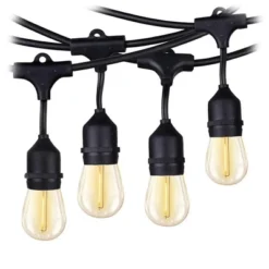 Itopfox Outdoor LED String Lights 100FT Heavy-Duty Patio Lights With 32 Dimmable Shatterproof Bulbs For Gazebo Pergola Bistro -Kitchen Chef GUEST 0151a7fe 871b 43a8 8908 c585293aed6a