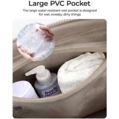 Itopfox Travel Duffle Bag For Women With Wet Pocket, Lightweight Carry-On Weekender, Water-Resistant, Multiple Compartments -Kitchen Chef GUEST 01af5a6c 625b 4f8a 8655 6051b02a07d6