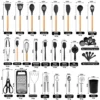 Itopfox 34-Piece Silicone Cooking Utensil Set With Wooden Handles Heat Resistant Kitchen Tools For Nonstick Cookware Includes Spatulas, Spoons, Tongs -Kitchen Chef GUEST 01e38604 4144 4f94 9cf8 f48b21e03fe0