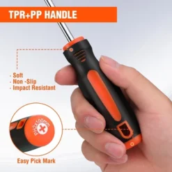 Itopfox 6-Piece Magnetic Screwdriver Set With Non-Slip Handle, Includes 3 Phillips And 3 Flat Tip Screwdrivers For DIY And Home Repairs 12 Itopfox 6-Piece Magnetic Screwdriver Set With Non-Slip Handle, Includes 3 Phillips And 3 Flat Tip Screwdrivers For DIY And Home Repairs -Kitchen Chef GUEST 056fc172 7ae9 442f bb30 1e776be0482e