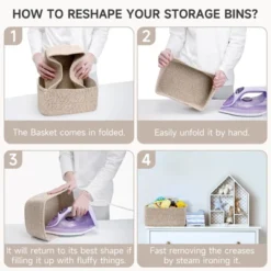 Itopfox 3-Pack Small Storage Baskets For Organizing, Woven Shelf Toy Basket, Rope Baskets For Gifts Empty, Closet Organizer Bins With Handles -Kitchen Chef GUEST 065785cd fdd8 4109 a571 f8e3a4dd2523