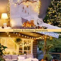 Itopfox 100 LED Connectable Globe String Lights Indoor Bedroom, Warm White Christmas Fairy Lights With Remote, 8 Modes Hanging For Room Classroom -Kitchen Chef GUEST 06a8c25a f462 4da9 8eed 3352d6a86e9c