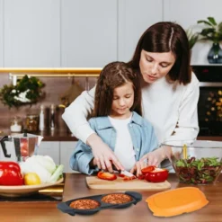 Itopfox Quick-Heat Microwave Egg Cooker, Poacher & Fryer Multi-Use For Breakfast Sandwiches, Dishwasher Safe, Portable For Home, Travel, Gifts Orange -Kitchen Chef GUEST 0826199c 15a4 4825 a886 5a82c2d348ed