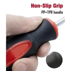 Itopfox 8-Piece Magnetic Screwdriver Set With Red Tip, 4 Phillips & 4 Slotted Tips, Professional Cushion Grip For High Torque -Kitchen Chef GUEST 08877824 c692 411d bae7 0fd2cd206065