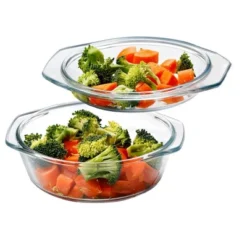Itopfox Small Round Glass Casserole Dish With Lid, Microwave And Oven Safe Mini Glass Bowl For Cooking And Serving 15 Itopfox Small Round Glass Casserole Dish With Lid, Microwave And Oven Safe Mini Glass Bowl For Cooking And Serving -Kitchen Chef GUEST 099d4e67 337d 4c0c a128 4be34100a989