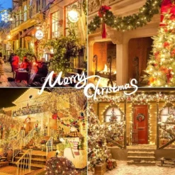 Itopfox Clear Christmas Lights Set, 2Pack 50Count Incandescent Mini String Lights With White Wire For Indoor Christmas Tree Garland Birthday Wedding -Kitchen Chef GUEST 09dc542a b7d6 4f27 a75c 470c19f4142a