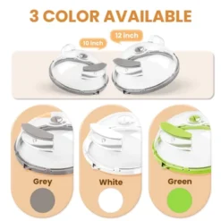 Itopfox Microwave Splatter Cover With Water Steamer, Integrated Handle, Plate Cover, Splatter Guard, Cookware Lid, House Essentials For Gift 14 Itopfox Microwave Splatter Cover With Water Steamer, Integrated Handle, Plate Cover, Splatter Guard, Cookware Lid, House Essentials For Gift -Kitchen Chef GUEST 0c96f60e bb38 417e 9ab0 bbd45d9107dc