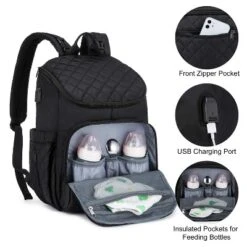 Itopfox Large Capacity Baby Diaper Backpack With Portable Changing Pad, Insulated Bottle Pockets, And Multiple Storage Compartments -Kitchen Chef GUEST 0edd4d7b 0ca4 4fe9 bef6 9b06a041f688