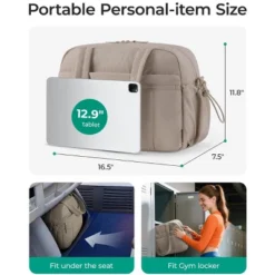 Itopfox Travel Duffle Bag For Women With Wet Pocket, Lightweight Carry-On Weekender, Water-Resistant, Multiple Compartments -Kitchen Chef GUEST 0f90edda 9542 4a8c 9643 65f409728dcb