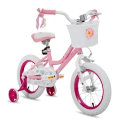 Itopfox Angel Girls Bike For Toddlers And Kids With Training Wheels & Basket, Girls Bicycle With Handbrake & Kickstand For Safe And Fun Riding -Kitchen Chef GUEST 1188cff0 b64a 4227 ac6b ea1c529ac7ae