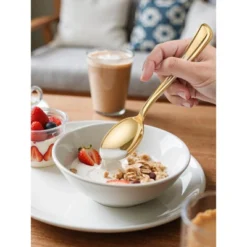 Itopfox 180-Piece Gold Plastic Cutlery Set - Disposable Flatware For Parties, Weddings, Thanksgiving - Includes Forks, Knives, Spoons -Kitchen Chef GUEST 119a34c4 61d5 42a5 b40e 159162ad944c