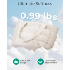 Itopfox Lightweight Puffy Tote Bag With Compartments, Quilted Shoulder Handbag For Women, Travel, Work, Gym, Beach -Kitchen Chef GUEST 1332a0e1 4b92 45ff 86a8 c1b165319353