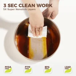 Itopfox 9-Piece Nonstick Baking Pans Set With Diamond Texture, Includes Cookie Sheet, Cake Pan, Roasting Pan, Muffin Tin, Gold -Kitchen Chef GUEST 13686154 6cc9 49cd 844e 0fc94cb00dac