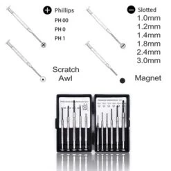 Itopfox 11PCS Mini Precision Screwdriver Set, Small Tools With Flathead And Phillips Kit, Magnetic Repair Tool For Jewelry, Watch, IPhone, Toys 11 Itopfox 11PCS Mini Precision Screwdriver Set, Small Tools With Flathead And Phillips Kit, Magnetic Repair Tool For Jewelry, Watch, IPhone, Toys -Kitchen Chef GUEST 174acbdb 6c96 431e b775 a3a7d6d06d2a