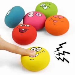 Itopfox Smile Face Squeaky Dog Toys, Soft Latex Squeak Balls For Small Dogs & Puppies, Fun Chew Toy Set Of 6, Non-Toxic & Easy To Clean -Kitchen Chef GUEST 19ccf897 ff7e 4543 a91b 2fe082228c01