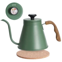 Itopfox Gooseneck Kettle With Thermometer For Pour Over Coffee & Tea Stainless Steel Durable 3-Layer Base Precision Spout, All Stove Tops Compatible -Kitchen Chef GUEST 1c138c6e a8d5 4925 a177 c9b270148fb7