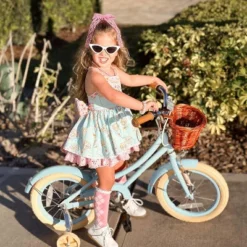 Itopfox Girls Bike With Basket, Kids Bicycle For 3-13 Years, Includes Coaster & Caliper Brakes, Training Wheels & Kickstand, Soft Grips & Bell -Kitchen Chef GUEST 1db45de6 2b43 47ab b1e5 9309fdf4fe18