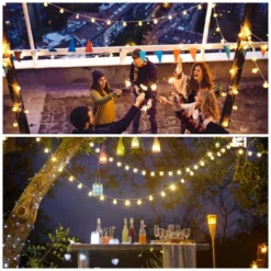 Itopfox 100 LED Connectable Globe String Lights Indoor Bedroom, Warm White Christmas Fairy Lights With Remote, 8 Modes Hanging For Room Classroom -Kitchen Chef GUEST 1eb09a67 dcd7 4339 a4e8 5a4feb1dd46b