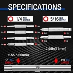 Itopfox 15-in-1 Multi-bit Screwdriver Set With Ergonomic Handle, Includes Slotted, Phillips, Torx, And Square Bits For Versatile Use 14 Itopfox 15-in-1 Multi-bit Screwdriver Set With Ergonomic Handle, Includes Slotted, Phillips, Torx, And Square Bits For Versatile Use -Kitchen Chef GUEST 237d5931 5d7c 4719 babd ddd4f77fd2c5