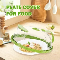 Itopfox Microwave Splatter Cover With Water Steamer And Handle, BPA Free & Dishwasher Safe Splatter Guard Kitchen Gadgets For Gifts (Green, 1 Pack) -Kitchen Chef GUEST 23b29810 c731 44be 899b 117f38890961