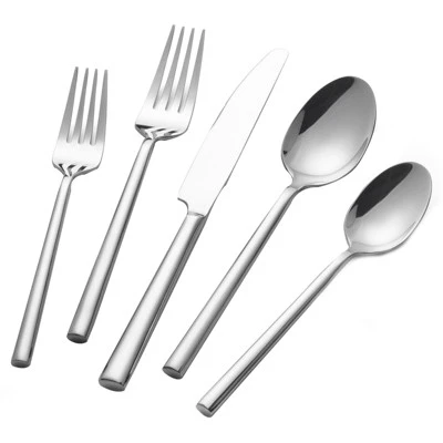 Itopfox 20-Piece Forged Stainless Steel Flatware Set, Cutlery Set For 4, Mirror Finish, Dishwasher Safe, Elegant Design 7 Itopfox 20-Piece Forged Stainless Steel Flatware Set, Cutlery Set For 4, Mirror Finish, Dishwasher Safe, Elegant Design - Image 5