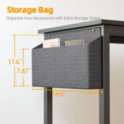 Itopfox L-Shaped Computer Desk With Power Outlets, Reversible Shelves, Gaming & Study Writing Table For Home Office, Bedroom, Living Room, Black -Kitchen Chef GUEST 2a0a8100 3118 4280 aaf1 2ed37801a041