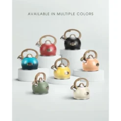 Itopfox Stovetop Whistling Tea Kettle, 2.1 Quart Stainless Steel Teapot With Heat-Resistant Handle, Compatible With All Stoves -Kitchen Chef GUEST 2a66bfc3 87a3 454d bca8 d1d64a2db956