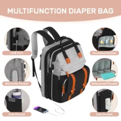 Itopfox Large Diaper Backpack With Changing Station, Multifunctional Baby Bag For Essentials, Ideal Shower Gift -Kitchen Chef GUEST 2b391fca 373f 4cd9 bb3f c0a8da388e7e