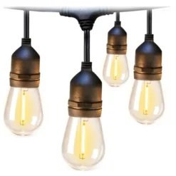 Itopfox LED Outdoor String Lights With Vintage Shatterproof Bulbs, Commercial Grade Weatherproof Strand For Patio Garden Decoration -Kitchen Chef GUEST 2d268793 90b5 4d36 87d8 c708d89e3c64