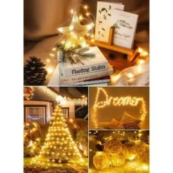 Itopfox Twinkle Fairy Lights With Remote And Timer, 100 LED USB Plug In String Lights, Waterproof 8 Modes For Bedroom Indoor Wreath DIY Party Wedding -Kitchen Chef GUEST 303472cb 9213 4d5f a01a 018b9f6d4fc3