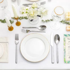 Itopfox 40-Piece Forged Stainless Steel Flatware Set, Mirror Polished Cutlery For Kitchen, Home, Wedding, Party, Dishwasher Safe -Kitchen Chef GUEST 31abace1 1f6e 4e4e a5ef c04818c7a5c7