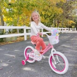 Itopfox Angel Girls Bike For Toddlers And Kids With Training Wheels & Basket, Girls Bicycle With Handbrake & Kickstand For Safe And Fun Riding -Kitchen Chef GUEST 355b42a9 b4ae 45c7 8ce4 49e4d924a3c3