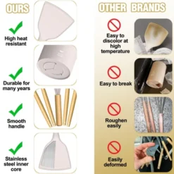 Itopfox 34-Piece Silicone Kitchen Utensil Set With Wooden Handles, Heat-Resistant Tools For Nonstick Cookware Including Grater 12 Itopfox 34-Piece Silicone Kitchen Utensil Set With Wooden Handles, Heat-Resistant Tools For Nonstick Cookware Including Grater -Kitchen Chef GUEST 36080f33 e2dc 48ee 8a0c fe9670005c7f