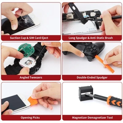 Itopfox 58-in-1 Precision Screwdriver Set With Magnetic Tips & Case For Electronics, Laptops, Watches, Eyeglasses, RC, PS4, Xbox 7 Itopfox 58-in-1 Precision Screwdriver Set With Magnetic Tips & Case For Electronics, Laptops, Watches, Eyeglasses, RC, PS4, Xbox - Image 5