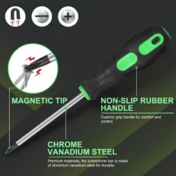 Itopfox 7-Piece Magnetic Screwdrivers Set With Cushion Grip, Includes 4 Phillips And 3 Flat Heads For Professional Use -Kitchen Chef GUEST 3b708f5c 72f1 436b b9fd 808b690b5fc2