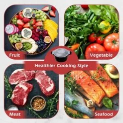 Itopfox Professional Small Microwave Cookware, 1 Quart Steamer For Vegetables, BPA Free & Dishwasher Safe Microwave Cooker 16 Itopfox Professional Small Microwave Cookware, 1 Quart Steamer For Vegetables, BPA Free & Dishwasher Safe Microwave Cooker -Kitchen Chef GUEST 3c8c4a7e 5d73 4fa5 a6ba 462ab0c35847