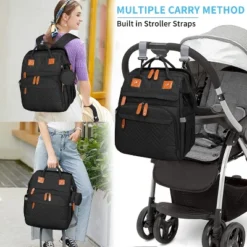 Itopfox Large Capacity Diaper Backpack With Detachable Changing Station, Baby Essentials Organizer For Boys & Girls, Black -Kitchen Chef GUEST 3ddc341f f774 4cd3 bc77 4673b27c2755