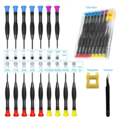 Itopfox 18PCS Mini Precision Screwdriver Set With Case Magnetic Flathead Phillips Pentalobe Torx Star Kit For Repairing Computer Eyeglass Phone Watch -Kitchen Chef GUEST 3e32fbc5 41d3 4570 8b8c f3ea0a6ebb4f