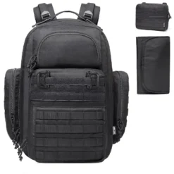 Itopfox Large Diaper Backpack For Men With Changing Mat, Insulated Pockets, Wipe Pocket, Stroller Straps, Black -Kitchen Chef GUEST 3f0bef97 7e61 47d4 8c1a 1fc1ae69e8c8