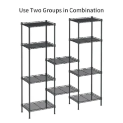 Itopfox 5-Tier Adjustable Wire Shelving Unit For Kitchen, Closet, Laundry, Bathroom, Pantry Organization With Narrow Mesh Gaps, Black -Kitchen Chef GUEST 4043547f b545 4cc8 908f 2fcbb1cbe511