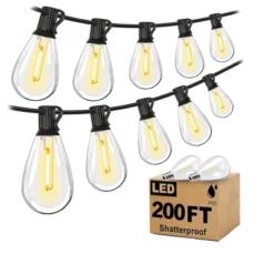 Itopfox Ultra Long Outdoor LED String Lights With Shatterproof S11 Edison Bulbs, Waterproof Hanging Light For Backyard Deck Porch Party Decor 13 Itopfox Ultra Long Outdoor LED String Lights With Shatterproof S11 Edison Bulbs, Waterproof Hanging Light For Backyard Deck Porch Party Decor -Kitchen Chef GUEST 40e1528d b026 4a0c 9360 e1dd5c75bd4a