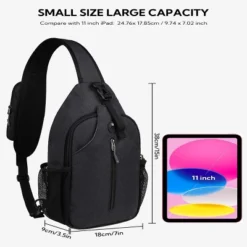 Itopfox Crossbody Sling Backpack For Travel & Hiking With Adjustable Strap, Multiple Pockets & Water-Resistant Material -Kitchen Chef GUEST 4120fb23 3356 441d 943c a4303f1d8a31