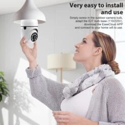 Itopfox 2K Light Bulb Security Camera With 5G&2.4G WiFi, 360°PTZ Coverage, Color Night Vision, Two-Way Talk, Motion Detection For Indoor/Outdoor Home 13 Itopfox 2K Light Bulb Security Camera With 5G&2.4G WiFi, 360°PTZ Coverage, Color Night Vision, Two-Way Talk, Motion Detection For Indoor/Outdoor Home -Kitchen Chef GUEST 451f9779 923e 4151 ab16 6a3ad3654b72