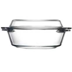 Itopfox Clear Round Glass Casserole With Lid, Microwave & Oven Safe Bakeware, Freezer & Dishwasher Friendly, Easy Grab Baking Dish 15 Itopfox Clear Round Glass Casserole With Lid, Microwave & Oven Safe Bakeware, Freezer & Dishwasher Friendly, Easy Grab Baking Dish -Kitchen Chef GUEST 45728224 5f03 4bb6 9a58 b435d840d906
