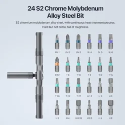 Itopfox 24 In 1 Magnetic Screwdriver Set With Ratchet & Removable Bits, Precision Tool Kit For Electronics, Watches, Bicycles & DIY Projects -Kitchen Chef GUEST 4611957e 01bc 443c b97b aba109cab078