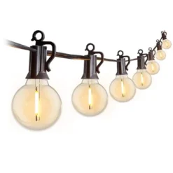 Itopfox Outdoor LED String Lights With 13 Plastic Edison Bulbs, Plug-in, Waterproof Connectable Hanging Light For Backyard Porch Balcony Party Decor -Kitchen Chef GUEST 47389dad b055 47cd 9db8 600bb2e58925