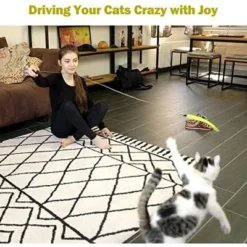 Itopfox Interactive Cat Toy With Retractable Wand & Feather Refills For Indoor Cats To Chase, Exercise & Play 15 Itopfox Interactive Cat Toy With Retractable Wand & Feather Refills For Indoor Cats To Chase, Exercise & Play -Kitchen Chef GUEST 47bd0213 d911 4bbe 8803 25bc5d6ab03c