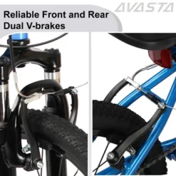 Itopfox Kids Mountain Bike For Boys And Girls With Suspension Fork, 6 Speeds Drivetrain, Multiple Colors, Easy To Assemble -Kitchen Chef GUEST 47c750ee a1a5 4245 8c8f 727f282ccc05