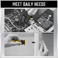 Itopfox 11-Piece Magnetic Screwdriver Set With 5 Phillips And 5 Flat Head Tips For Secure Fastening And Loosening, Includes Storage Box 12 Itopfox 11-Piece Magnetic Screwdriver Set With 5 Phillips And 5 Flat Head Tips For Secure Fastening And Loosening, Includes Storage Box -Kitchen Chef GUEST 4816c6b7 a658 41c7 a5f7 5baa32dc29e3