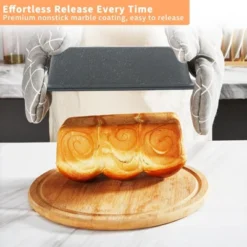 Itopfox 5-Piece Nonstick Bakeware Set With Grey Marble Coating, Carbon Steel Baking Pans For Oven, Includes Round & Square Cake Pan, Muffin Tin 11 Itopfox 5-Piece Nonstick Bakeware Set With Grey Marble Coating, Carbon Steel Baking Pans For Oven, Includes Round & Square Cake Pan, Muffin Tin -Kitchen Chef GUEST 4853f7b4 87df 4879 8f6e 5c78e9871f28